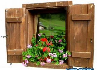 کرکره پنجره برای خانه روستایی