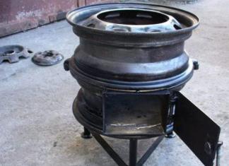 How to make a grill from car rims